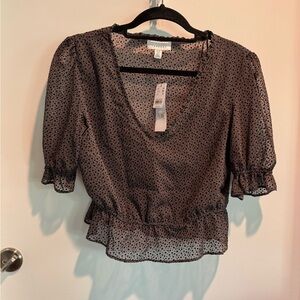 Polka Dot Blouse
